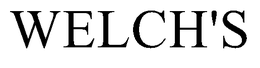 WELCH'S trademark