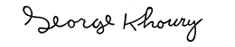 GEORGE KHOURY trademark
