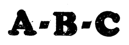 A-B-C trademark