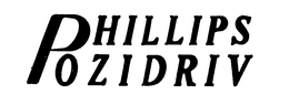 PHILLIPS POZIDRIV trademark