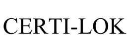 CERTI-LOK trademark