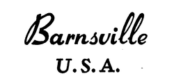 BARNSVILLE U.S.A. trademark