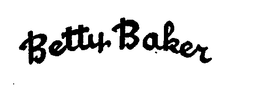 BETTY BAKER trademark