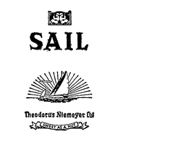 SAIL THEODORUS NIEMEYER LTD.  SWEET AS A NUT trademark