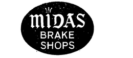MIDAS BRAKE SHOPS trademark