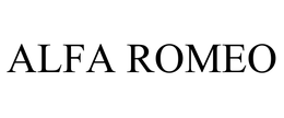 ALFA ROMEO trademark