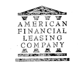 AMERICAN FINANCIAL LEASING COMPANY trademark