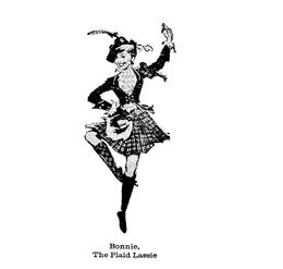 BONNIE, THE PLAID LASSIE trademark