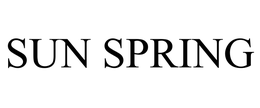 SUN SPRING trademark