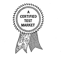A CERTIFIED TEST MARKET trademark