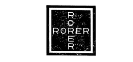RORER RORER trademark