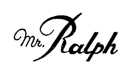 MR. RALPH trademark
