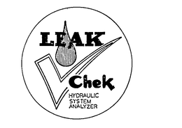 LEAK CHECK HYDRAULIC SYSTEM ANALYZER trademark