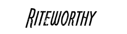 RITEWORTHY trademark