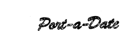 PORT-A-DATE trademark