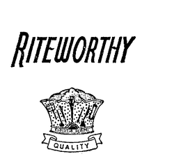 RITEWORTHY QUALITY trademark