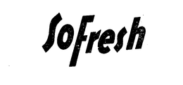 SOFRESH trademark