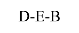 D-E-B trademark