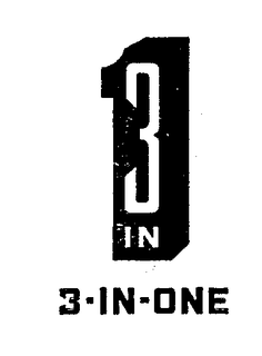 3 IN 1 3-IN-ONE trademark