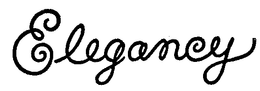 ELEGANCY trademark