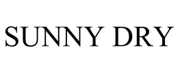 SUNNY DRY trademark