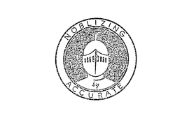 NOBLIZING PLATING SERVICE BY ACCURATE trademark