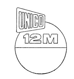 UNICO 12M trademark