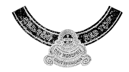 RED TOP HEIDSIECK H&C RHIMS DRY MONOPOLE BRUT AMERICAN trademark