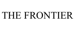 THE FRONTIER trademark