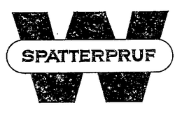 SPATTERPRUF W trademark