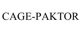 CAGE-PAKTOR trademark