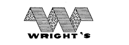 W WRIGHT'S trademark