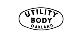 UTILITY BODY OAKLAND trademark
