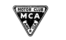 MCA MOTOR CLUB AMERICA trademark