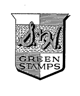 S & H GREEN STAMPS trademark