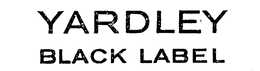 YARDLEY BLACK LABEL trademark