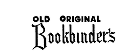 OLD ORIGINAL BOOKBINDER'S trademark