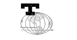 T TUNED TO TOMORROW trademark