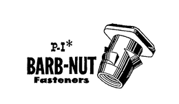 PI BARB NUT FASTENERS trademark