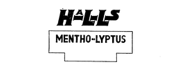 HALLS MENTHO-LYPTUS trademark