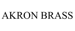 AKRON BRASS trademark