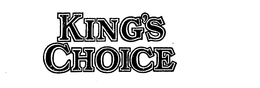 KING'S CHOICE trademark