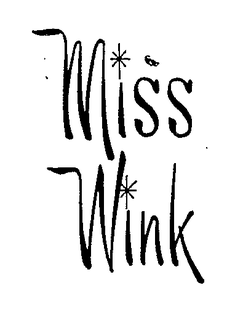MISS WINK trademark