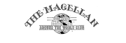 THE MAGELLAN WINGS AND WIND OF THE AROUND THE WORLD CLUB trademark