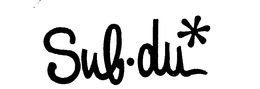 SUB DU trademark