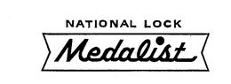 NATIONAL LOCK MEDALIST trademark