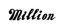 MILLION trademark