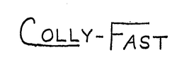 COLLY-FAST trademark