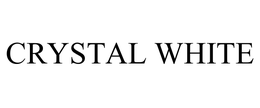 CRYSTAL WHITE trademark
