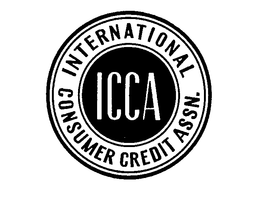 ICCA INTERNATIONAL CONSUMER CREDIT ASSN. trademark
